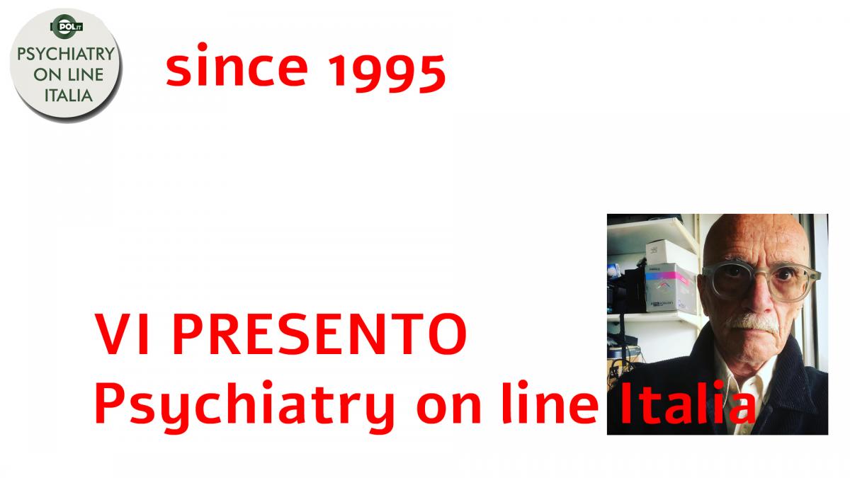 VI PRESENTO PSYCHIATRY ON LINE ITALIA